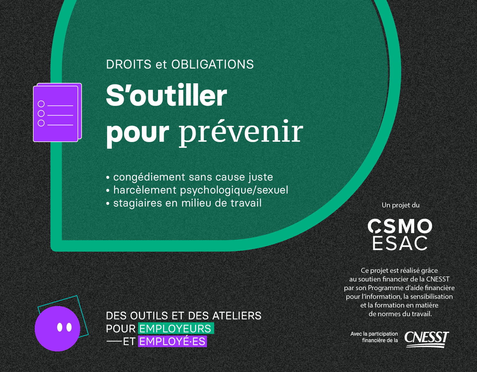 Santé et sécurité au travail